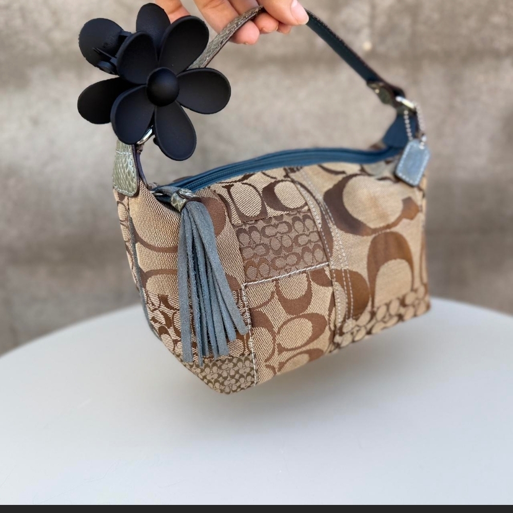 SOLD DO NOT BUY Coach Patchwork Mini Shoulder Bag - Picture 3 of 8